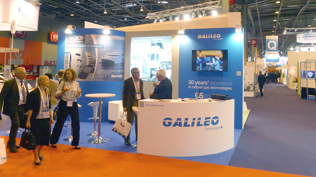 Galileo Technologies en la Conferencia Internacional del Gas 2015 en Paris