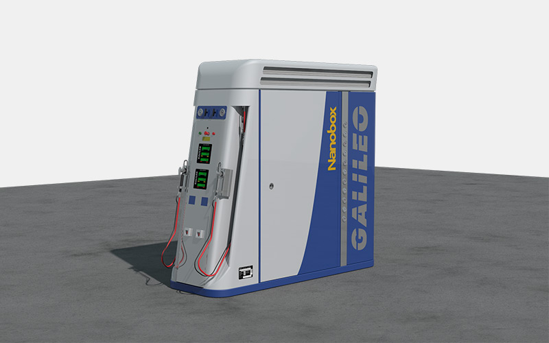 Compresor y Surtidor de GNC/GNV Nanobox de Galileo Technologies - Todo en Uno