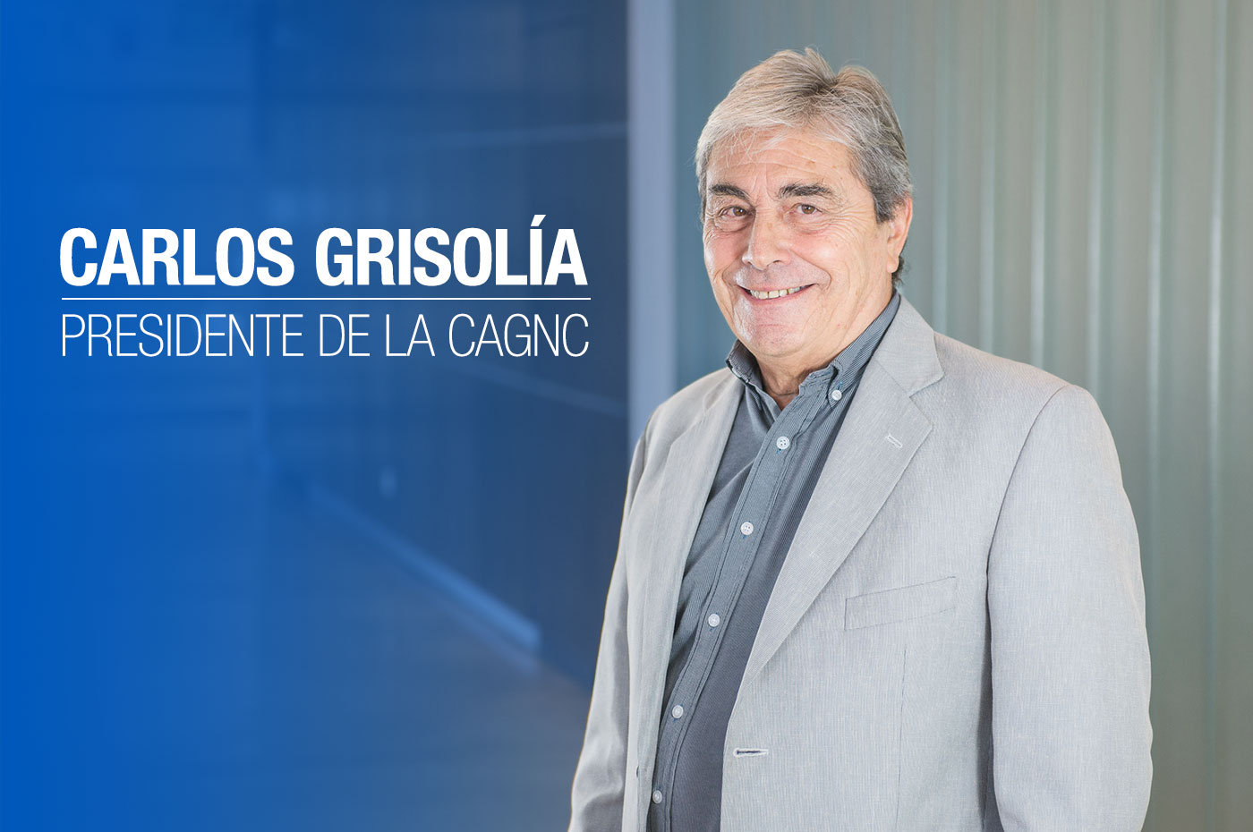 Carlos Grisolía, Presidente de la CAGNC