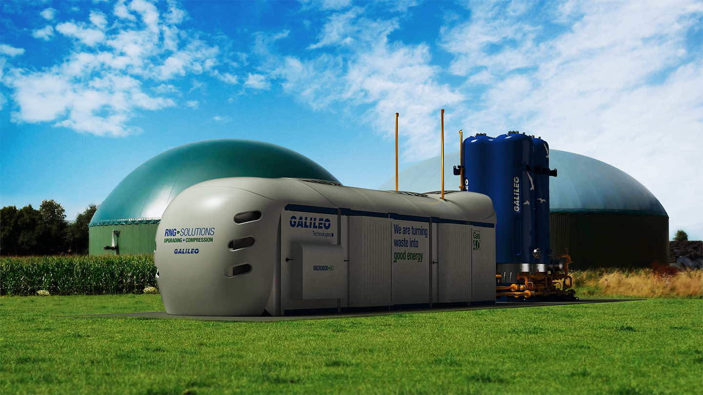 Microbox-Bio, estação de upgrading de biogás e compressão.