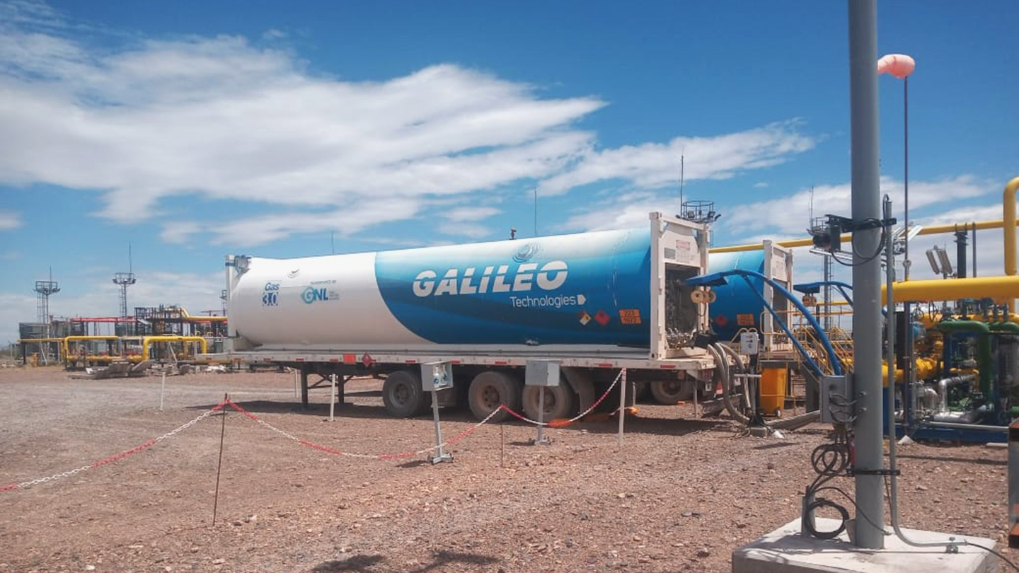 Gasoducto Virtual de GNL en Neuquén